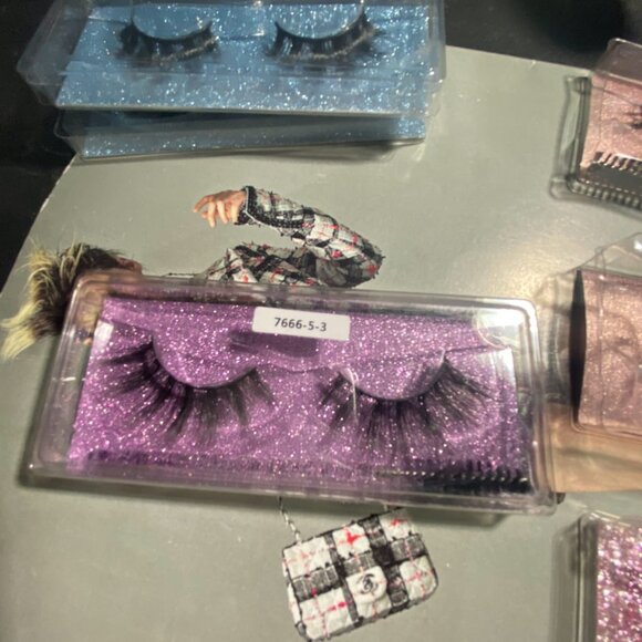 Different Styles False Eyelashes, Fluffy Mink Lashes , Cat-Eye Look Eyelashes - Picture 9 of 15